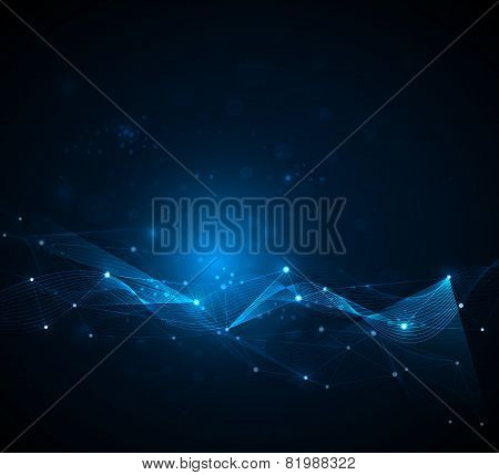 Abstract Technology Background