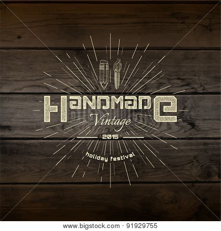 Handmade Badges Logos And Labels For Any Use