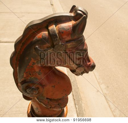 Cast Iron Horse Head