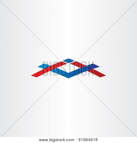 House Construction Icon Abstract Building Sign