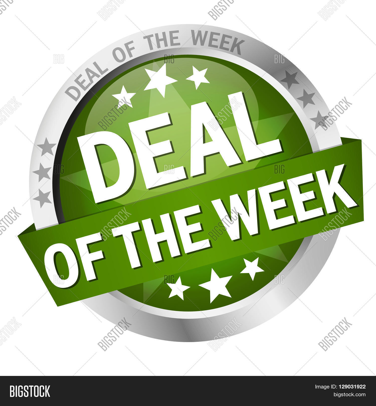 Button Deal Week Vector & Photo (Free Trial) Bigstock