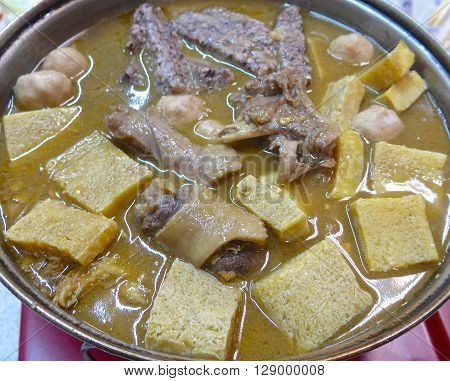The Ginger Duck Soup closeup in Taiwan