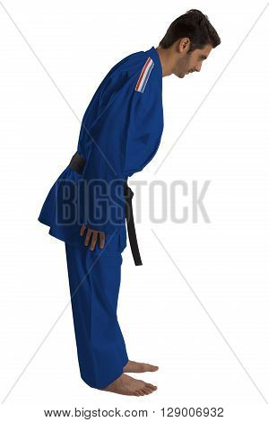 French Judo Fighter