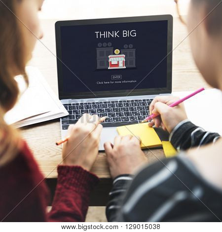 Think Big Investment Opportunity Business Concept