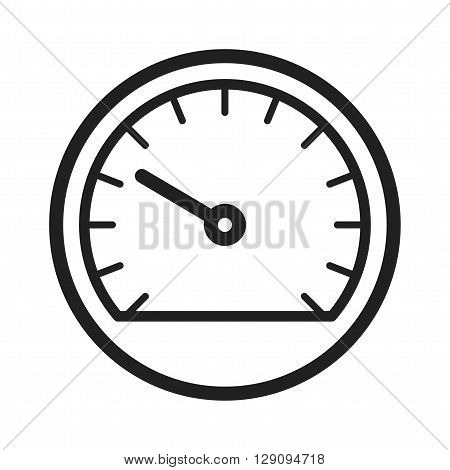 Speedometer, car, driving icon vector image. Can also be used for car servicing. Suitable for use on web apps, mobile apps and print media.