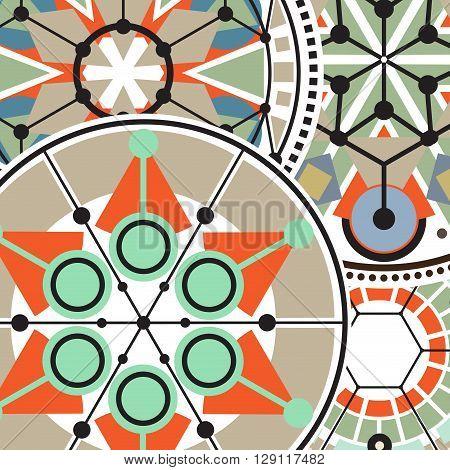 Modern abstract vector design for design projects