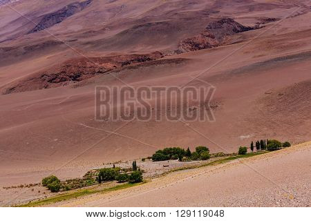 Scenic landscapes of Northern Argentina