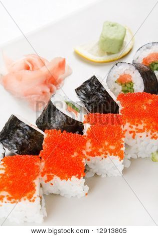   Tradicional comida japonesa