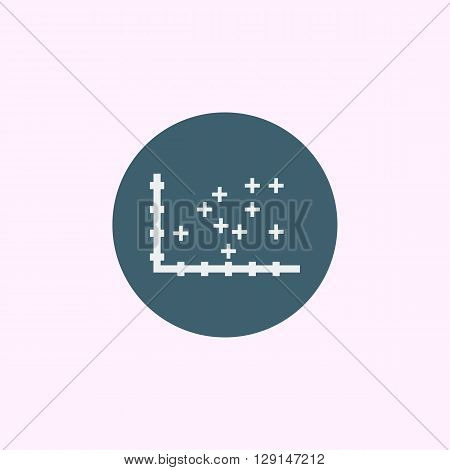 Plotter Chart Icon In Vector Format. Premium Quality Plotter Chart Symbol. Web Graphic Plotter Chart