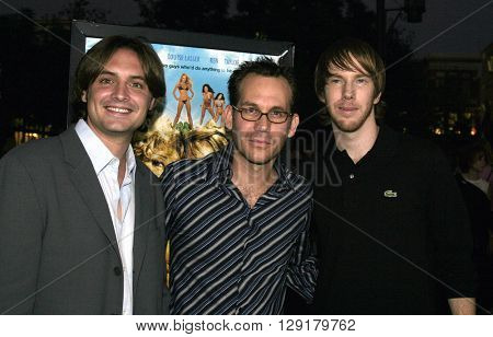 Will Friedle, Gary Preisler and Chris Owen at the Los Angeles premiere of 