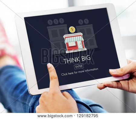 Think Big Investment Opportunity Business Concept