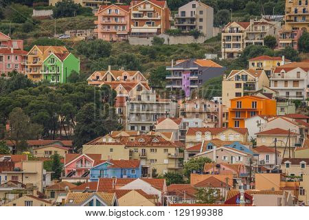 Picturesque View Of City Of Argostoli On Lakeside