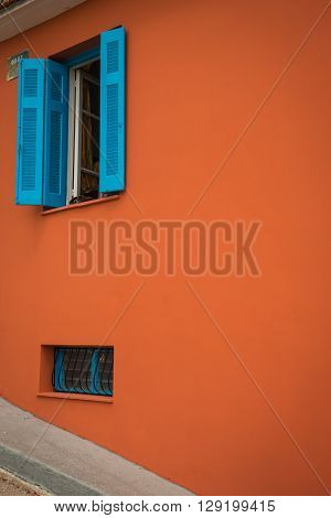 Bright Colored Houses In Argostoli