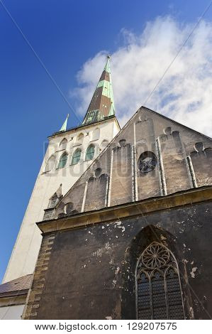 St Olaf (Oleviste) Church . Tallinn Estonia