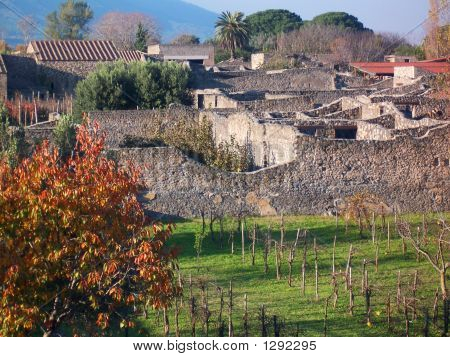 Pompei ซากปรักหักพัง 