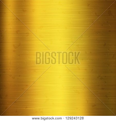 Metal texture. Golden Metal plate. Gold texture. Metal background. Polished metal. Metal texture