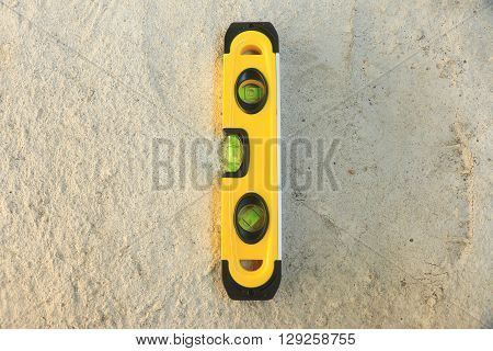 Water level meter for building construction using
