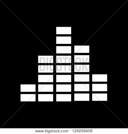an images of Sound Bars Pulse Icon Illustration design