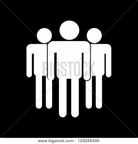 an images of Pictogram People Icon Illustration design
