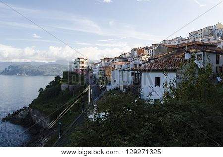 Lastres, rustic village in Asturias, northern Spain