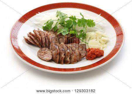 homemade xiang chang, taiwanese sweet pork sausage