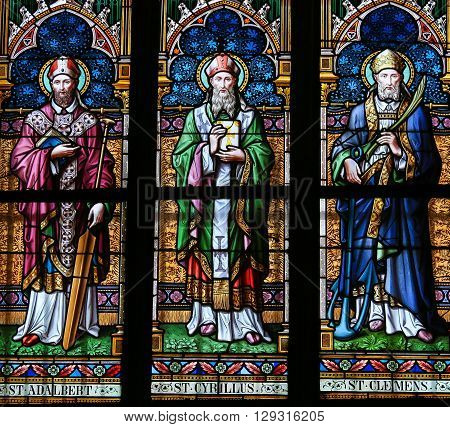 Saints Adalbert, Cyril And Clemens