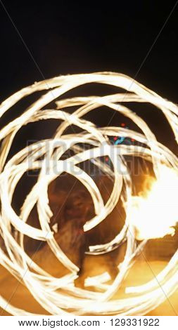 Fireshow On Phi Phi Island