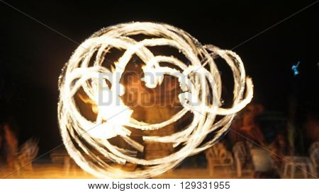Fireshow On Phi Phi Island
