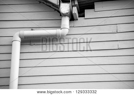 Close up some of wall in the old wooden house