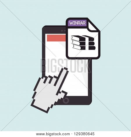 file format design, vector illustration eps10 graphic