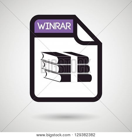 file format design, vector illustration eps10 graphic