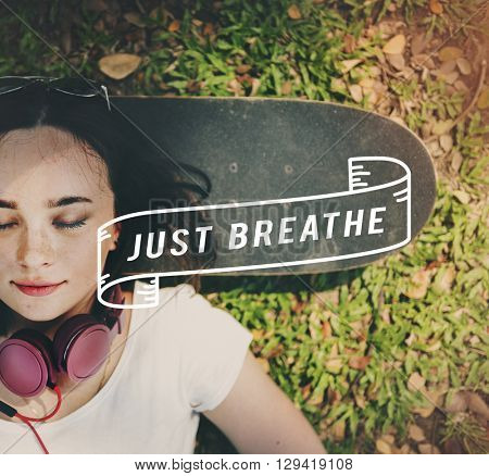 Free Your Mind Relax Energy Lazy Concept