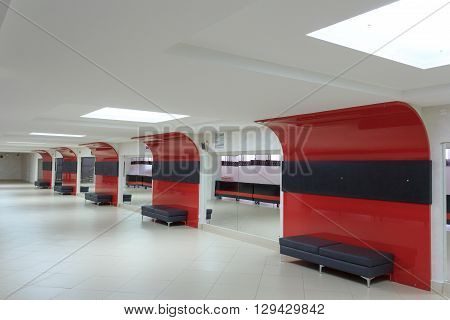 Gomel, Belarus - June 3, 2015: A Cultural Institution Gomel Oblast Socio-cultural Center, Street Lan