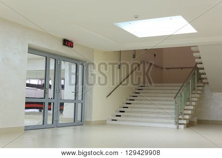 Gomel, Belarus - June 3, 2015: A Cultural Institution Gomel Oblast Socio-cultural Center, Street Lan