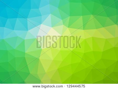 Triangle Polygonal Pattern