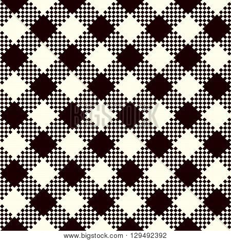 Tartan Seamless Pattern. Trendy Vector Illustration for Wallpapers. Seamless Tartan Tiles. Suits for Decorative Paper, Fashion Design and House Interior Design, as Well as for Hand Crafts