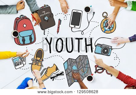 Youth Young Teens Minor Lifestyle Concept