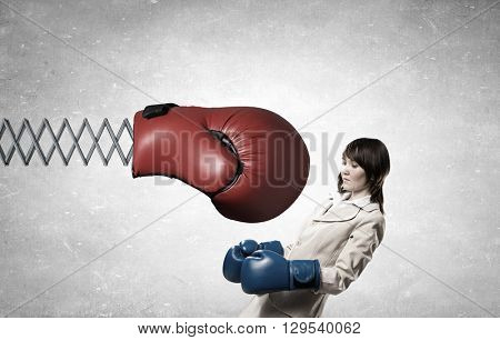 She is determined to fight