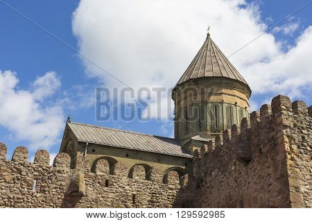 Transfiguration Church. Samtavro Monastery. Mtskheta in  Georgia