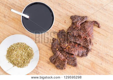 Preparing Beef Jerky For Drying