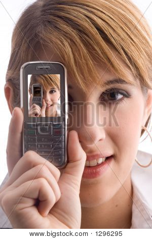 Videokamera med Cellphone