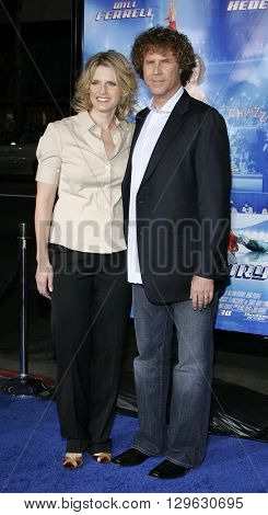 Will Ferrell and Viveca Paulin at the Los Angeles premiere of 'Blades of Glory' held at the Mann's Chinese Theater in Hollywood, USA on March 28, 2007.