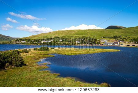 Ireland Calway county Connemara area the Leenane lake