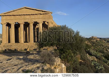 Segesta - The Doric temple in Sicily Italy