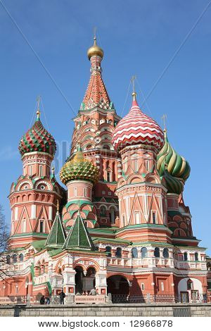 St. basil katedralen Moskva
