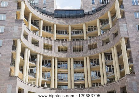 Yerevan, Armenia-may 02:north Avenue In Yerevan On May 02, 2016. It`s Pedestrian Street In Yerevan.