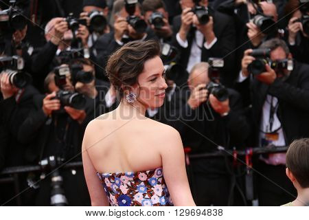 Rebecca Hall  attends the screening of 'The BFG' at the annual 69th Cannes Film Festival at Palais des Festivals on May 14, 2016 in Cannes, France.
