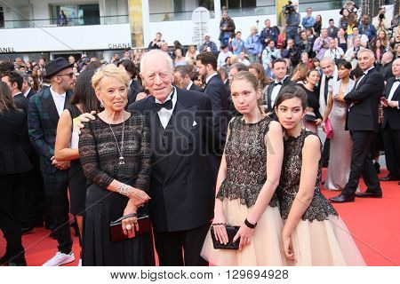 Max von Sydow attends he screening of 'The BFG' at the annual 69th Cannes Film Festival at Palais des Festivals on May 14, 2016 in Cannes, France.