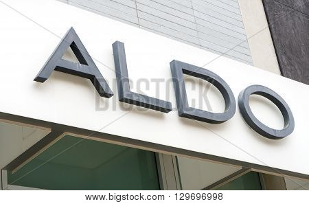 Aldo Retail Store Exterior And Logo