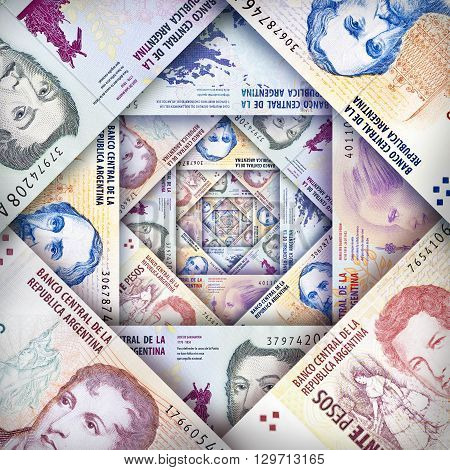Peso Wall Background